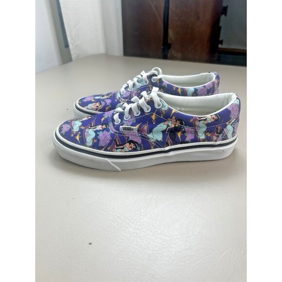 VANS x DISNEY Princess Jasmine Aladdin Sneakers Limited Edition Unisex W8 M6.5 - Picture 14 of 16